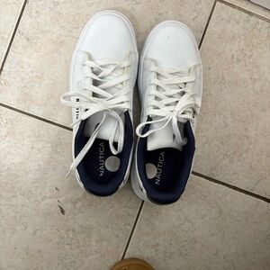 Nautica White Sneakers for Men